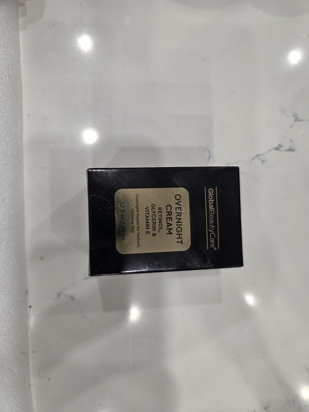 GlobalBeautyCare Black Overnight Cream with Vitamin E & Glycerin